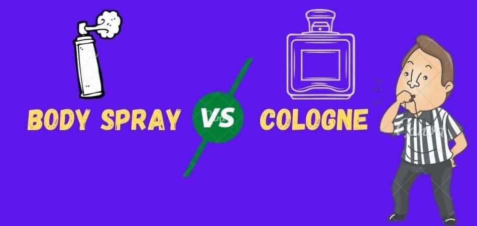 Body Spray Vs Cologne