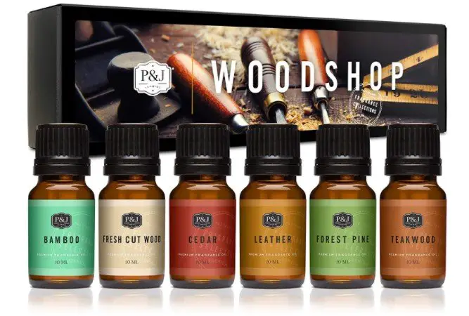 Woodshed Set of 6 Premium grade fragrance Oil