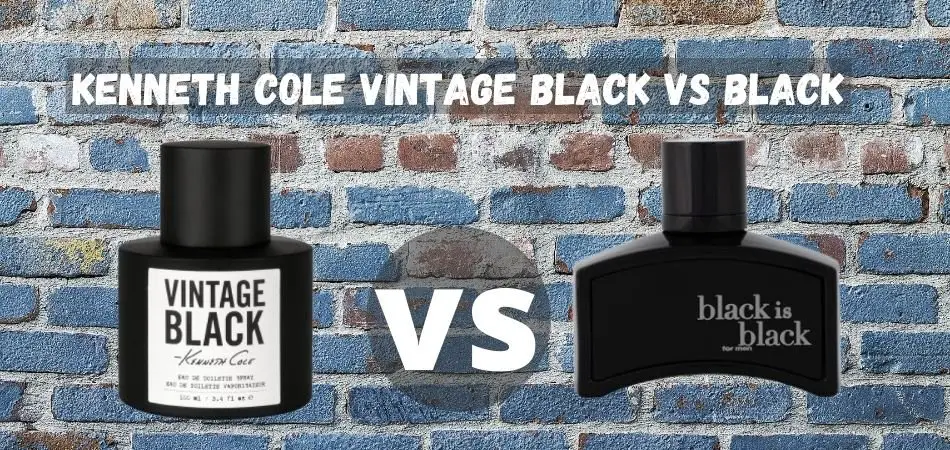 Kenneth Cole Vintage Black VS Black