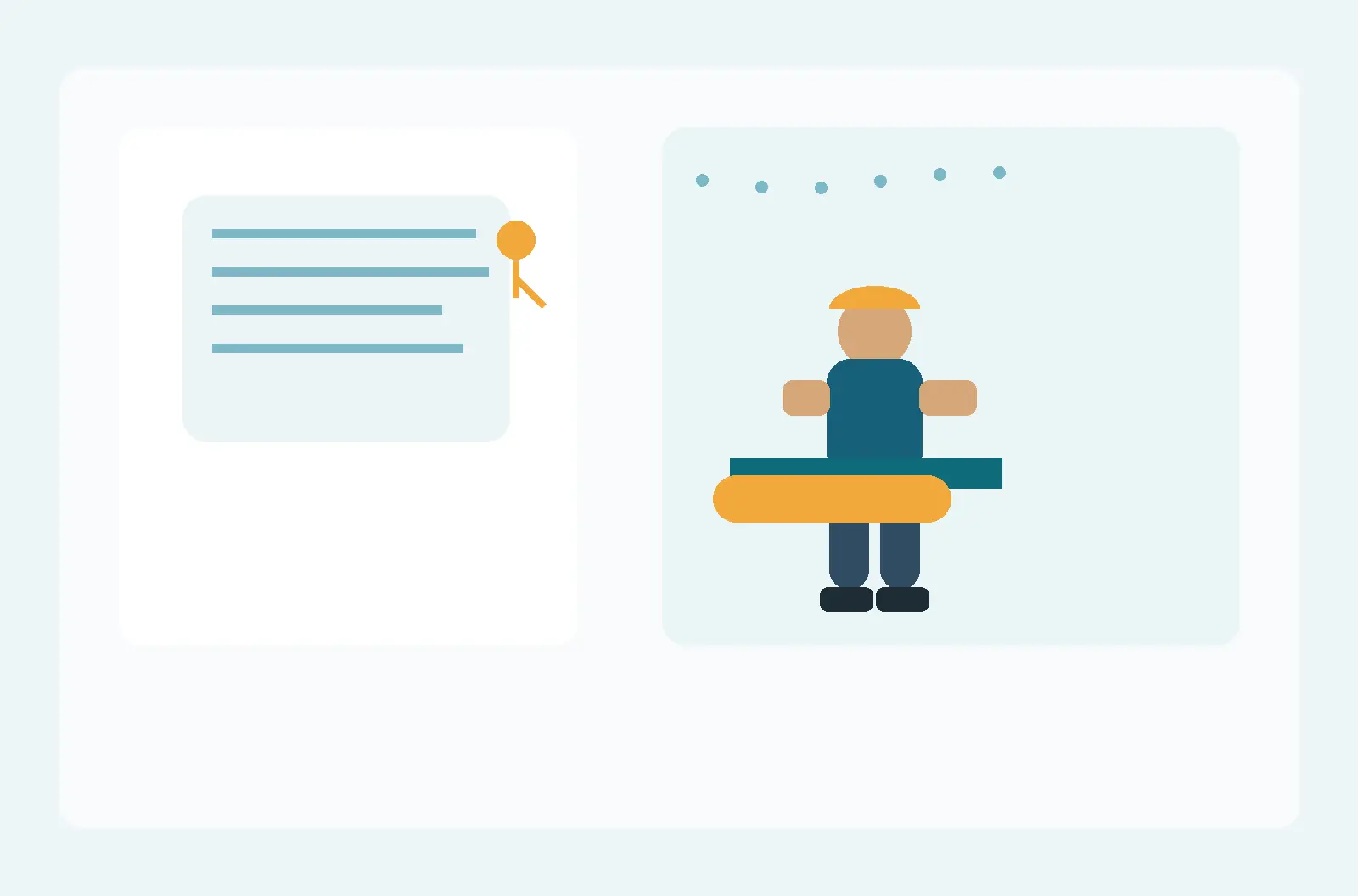 Male remodeling contractor reviewing a residential renovation plan.