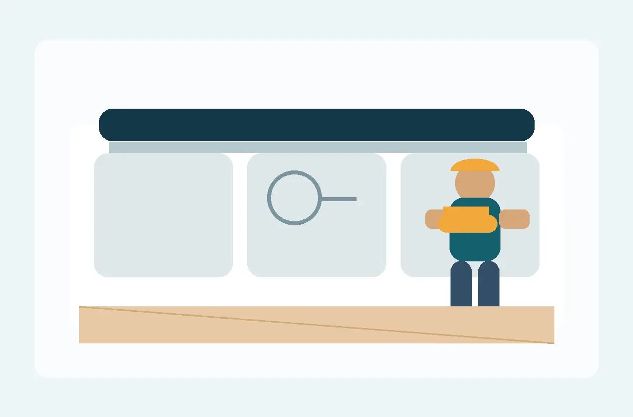 Male kitchen remodeling specialist working in a modern renovation space.